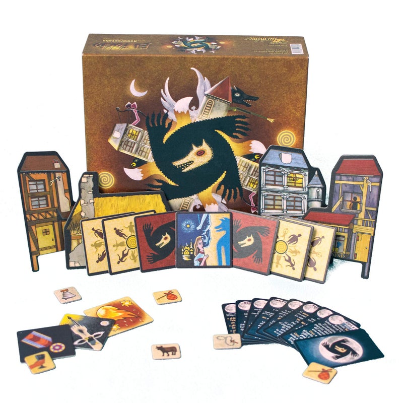 Asmodee The Werewolves of Miller's Hollow The Pact BOX SET - Ultimate Party Game with Base and Expansions! Deduction Game for Kids & Adults, Ages 10+, 9-47 Players, 40 Min Playtime - Image 3